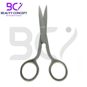 กรรไกรเล็มคิ้วขนาดเล็กพร้อมใบมีดคมกรรไกรตัดเล็บที่ตายแล้วโค้งสแตนเลส - Product Image 4