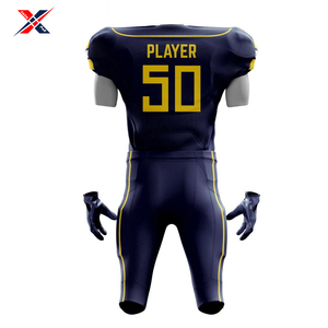 Haute qualité 2025 nouveauté maillot de Football américain 100% Polyester Logo personnalisé uniformes de Football américain prix pas cher - Product Image 6