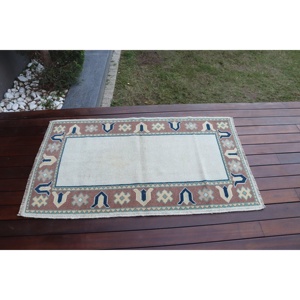 พรมวินเทจสไตล์ตุรกี ขนาด 2.6x4.4 ฟุต สีน้ำตาลล้วน - Product Image 3