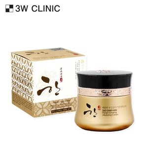 Crema Nutritiva Seodamhan Hansamsongi Jasaeng 55g, Crema Blanqueadora de la Piel de 3W Clinic con Ginseng, Ácido Salicílico, Ácido Hialurónico y Arroz - Product Image 1