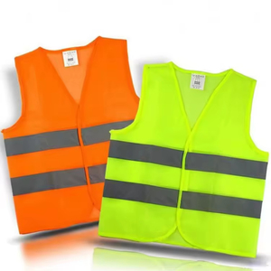 Gilet de sécurité réfléchissant de classe 3 ANSI avec éclairage LED et logo personnalisé pour la sécurité en extérieur - Product Image 1