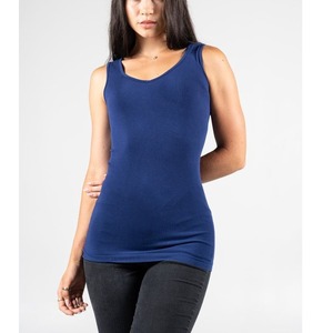 Logo personnalisé femmes col carré entraînement Gym gilet vêtements de sport sans manches sport Fitness Yoga débardeur fournisseur de BD - Product Image 5