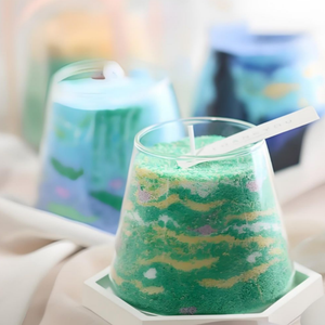 Factory-direct Sale of Luxurious Multicoloured Palm Wax DIY Scented <b>Candles</b> for Holiday Home Decoration with Good Price - Product Image 4