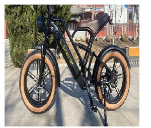 Bicicleta Eléctrica Akezz de Montaña de 20 Pulgadas, 750W/1500W, Bicicleta Eléctrica Retro con Llantas Gruesas, Bicicleta Eléctrica Todoterreno para Adultos - Product Image 6