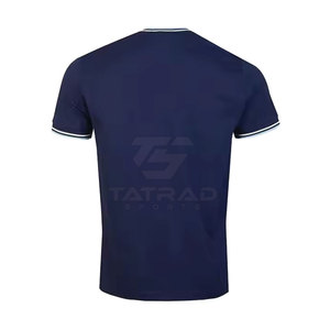 เสื้อยืดผู้ชายผ้าฝ้าย 100% คุณภาพสูง ผลิตตามสั่ง ระบายอากาศได้ดี แห้งเร็ว เหมาะสำหรับออกกำลังกาย ฟิตเนส วิ่ง และฝึกซ้อม - Product Image 2