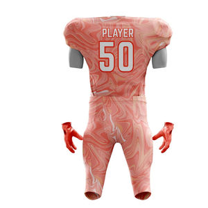 Uniforme Deportivo de Fútbol Americano Unisex Premium, Uniforme Personalizado por Sublimación, Material Transpirable de Alta Calidad, Estampado, Talla XL - Product Image 5