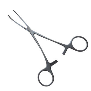 Fórceps de grupo quirúrgico de alta calidad, fórceps de abrazadera de gancho médico quirúrgico, fórceps de sujeción vascular de acero metálico - Product Image 2