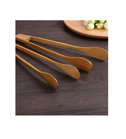 Ustensiles de cuisine Pinces en bois Ustensiles de cuisine Pinces grille-pain Restaurant Pinces à pain en bois pour salade de fruits à bas prix