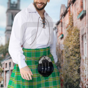 Ropa tradicional Camisas escocesas de tamaño personalizado Camisas escocesas de calidad premium - Product Image 5