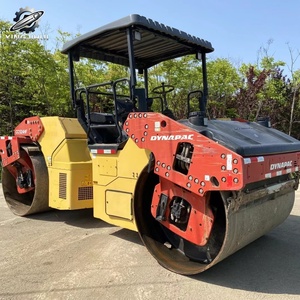 รถบดถนน DynapacCC524HF มือสอง น้ำหนักใช้งาน 12.7 ตัน แบบลูกกลิ้งคู่สั่นสะเทือน ยี่ห้อสวีเดนแท้ รถบดขนาดกลาง - Product Image 2