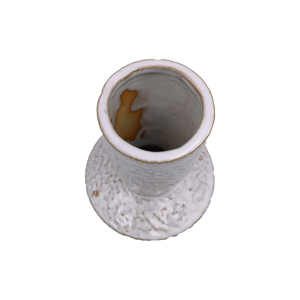 ชุดแจกันเซรามิกสีขาว2ชั้นดีไซน์หรูหราทันสมัย - Product Image 3