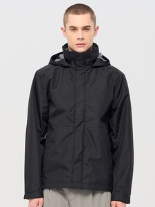 New Customized <b>Men's</b> Black Premium <b>Mens</b> <b>Summer</b> Wholesale Windbreaker Zip up Waterproof <b>Jacket</b> Zip Closure Casual Autumn Wear - Product Image 1