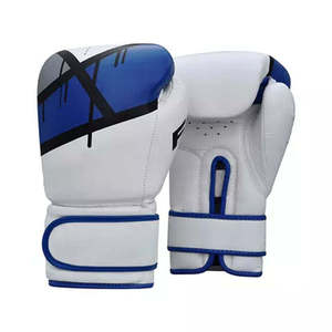Gants de boxe pour adultes en cuir respirant, à lacets, avec logo personnalisé, nouvelle conception 2026, couleur personnalisable, vente en gros, très tendance et professionnels - Product Image 2