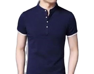 เสื้อยืดคอกลมแขนสั้นสำหรับผู้ชายเสื้อยืดผ้าฝ้ายพิมพ์โลโก้ออกแบบได้ตามต้องการ - Product Image 1