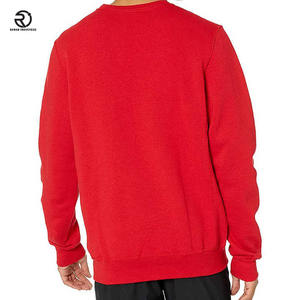 Diseño personalizado al por mayor de manga larga pulóver hombres transpirable sudaderas hombres ropa algodón hecho bordado sudaderas - Product Image 6