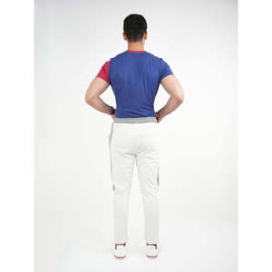 Custom logo Casual Joggers Pants 100% Cotton XL Size Sporty French Terry Material Customizable Logo Elastic Waist Colored Wash - Product Image 4