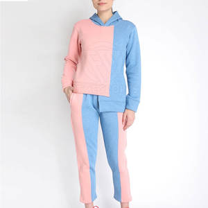 Chándal de mujer de último diseño, fabricante pakistaní, chándal de mujer de color personalizado de algodón 100% - Product Image 1