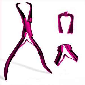 Buy 2025 Premium Quality <b>Hair</b> <b>Extension</b> Customized Pliers Set Beading Tool Kit Remove Plier for <b>Beads</b> With Custom Logo - Product Image 2