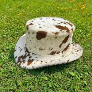 Chapeau de fête en peluche unisexe à imprimé animal en cuir de vachette, motif personnage de dessin animé, pour adultes, à porter en toutes saisons - Product Image 3