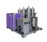 Compresseur d'air pour découpe laser 310 CFM, compresseur à vis avec sécheur pour découpe laser