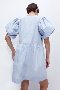 Indian Handmade Cotton <b>Block</b> <b>Printed</b> Sweet Mini Party Dress Stylish Women's Personalized Bride Gift Natural Waistline Sale! - Product Image 4