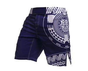 กางเกงขาสั้นสำหรับผู้ชายกางเกงชกมวยกางเกงขาสั้นแบบเย็บปักกางเกงมวยไทยขาสั้นแบบ MMA สำหรับเกมต่อสู้ - Product Image 4