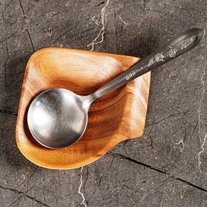 Reposacucharas Clásico de Metal, Personalizado con Color a Medida, Hecho a Mano, Ecológico, de Acero Inoxidable, Apto para Lavavajillas - Product Image 1