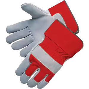Gants de travail de haute qualité en cuir de vachette fendu Gants de sécurité industrielle personnels robustes, doux et confortables - Product Image 2