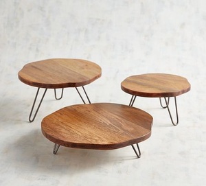 New Arrival Wooden <b>Cake</b> <b>Stand</b> Premium Quality Handmade Fancy <b>Cake</b> <b>Stand</b> Newly Fashionable Wholesale Luxurious <b>Cake</b> <b>Stand</b> - Product Image 5