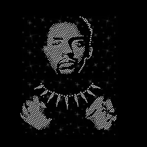 Black Panther Wakanda Forever Bling T-shirt Strass