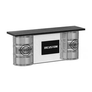 Tienda de reparación de automóviles de acero inoxidable personalizada, caja registradora pequeña, escritorio de recepción, barbería sencilla, salón de belleza, recepción - Product Image 6