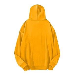 Sudaderas con capucha de manga larga de talla grande para hombre, sudadera holgada con cordón y bolsillos - Product Image 5