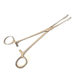 Pinzas para Esponjas Foerster de 10 Pulgadas, Rectas, Dentadas, de Acero Inoxidable, Clase II, Instrumentos Quirúrgicos Veterinarios Desechables - Product Image 6