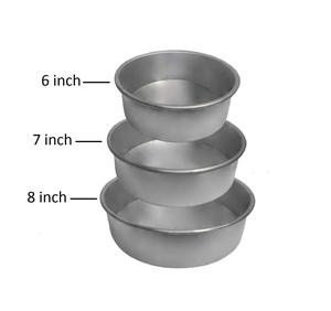 Moule à gâteau rond de luxe plat de cuisson ustensiles de cuisine utilisés cuisson et cuisson moule à gâteau pour la maison fête d'anniversaire anniversaire de mariage - Product Image 3