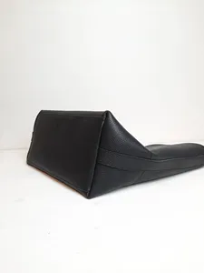 Bolso tipo cubo de cuero Pu de lujo, monedero de moda ligero para mujeres y niñas, Bolso tipo cubo de cuero con cordón clásico - Product Image 6