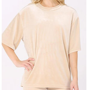 Ensembles de t-shirts pour hommes respirants et lavables de nouvelle mode 100% coton 250 GSM épaule tombante surdimensionnée - Product Image 6