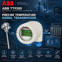Transmetteur de température de process 100 % original ABB TTF200 à montage sur site 4-20 mA HART RTD Pt100 Thermocouple