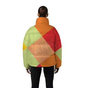 เสื้อแจ็คเก็ตบับเบิ้ลสำหรับผู้หญิงที่ให้ความอบอุ่นและสวมใส่สบาย เหมาะสำหรับกีฬากลางแจ้งและสภาพอากาศหนาวเย็น - Product Image 2