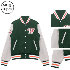 Personalizar venta al por mayor Hombre alta calidad personalizado deportes deporte Universidad Varsity baloncesto bombardero Letterman chaqueta para hombres - Product Image 1