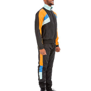 Ensemble de survêtement coupe-vent pour homme, décontracté, uni, écologique, respirant, léger, pour le sport en plein air, jogging - Product Image 4