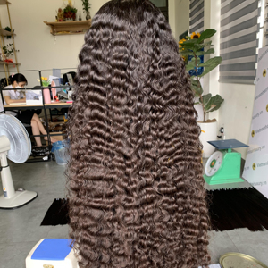 Perruques crépus eurasiennes à trame unique Remy Hair 100% couleur naturelle extension de cheveux humains vietnamiens - Product Image 1