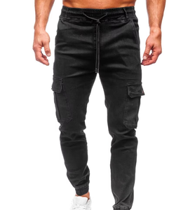 Pantalons cargo pour hommes, vente en gros, nouveaux designs personnalisés, vente flash, streetwear, pantalons en coton à grandes poches pour hommes - Product Image 5