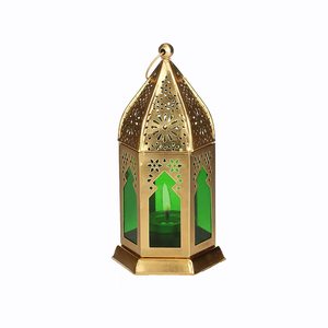 Lanterne en métal de haute qualité en laiton AK dans un pot de bougie de conception marocaine moderne fini antique à bas prix pour la décoration intérieure d'hôtel - Product Image 3
