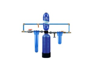 Système de filtration d'eau Aquasana pour toute la maison, économique, avec filtration multiple et raccords en laiton - Product Image 1