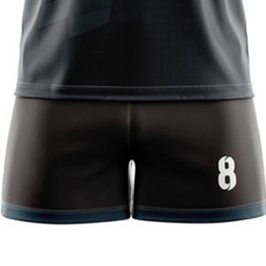 Maillot de rugby 100% polyester, uniforme de rugby avec logo d'équipe personnalisé - Product Image 5