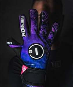 Gants de gardien de but en cuir de qualité supérieure personnalisables les plus vendus ajustement personnalisé poignée en latex de football en gros - Product Image 6