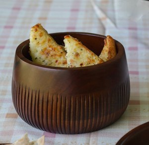 Bol de service en bois de dernière génération, forme ronde, avec mélangeur à salade, décoration d'intérieur, bol de service pour collations, bol de service pour la maison au meilleur prix - Product Image 5