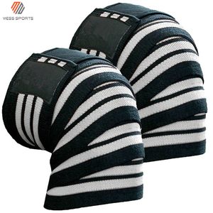 Elastic <b>Support</b> <b>Straps</b> Neoprene Breathable Lightweight Sports <b>Knee</b> Wraps for Cross Training Professional Protection Wholesale - Product Image 4