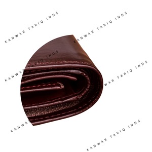 Cartera delgada de mujer con estampado de logotipo personalizado de alta calidad, monedero con cremallera triple de cuero PU a la moda, hebillas de cinturón baratas - Product Image 6