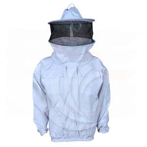 Chaqueta de Apicultor Azul Marino Unisex de Alta Calidad, Traje de Apicultor de Media Pieza, Tela de Algodón 3D, Moderno para Apicultores - Nuevo - Product Image 2